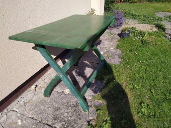 Starý skládací stůl - 2