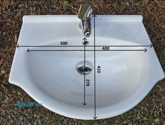 WC mísa a umyvadlo s baterií - 2