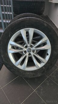 Sada originál alu kol Audi Q7 255/55 R19 - 2