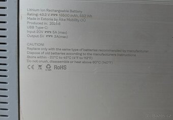 Lithium Ion Rechargeable Battery 583 Wh - 2