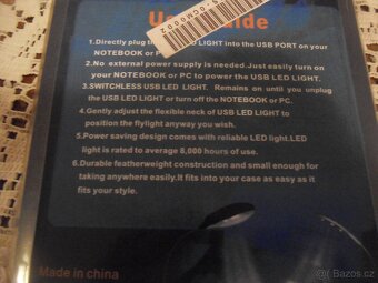usb led světlo pro notebooky a PC - 2