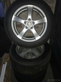 Zimní alu sada kol Dezent 225/60R17 Nokian Renault,Nissan.. - 2