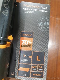Tesařské kladivo Fiskars L 20oz/13,5" - 1020214 nové Tesařs - 2