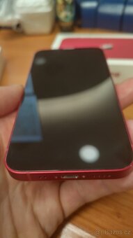 Apple Phone 13mini 128GB RED, skvělý stav, bater85%,zár.12m - 2