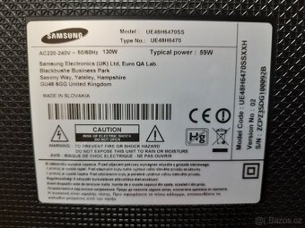 Televize Samsung UE-48H6470SS 48"(122 sm), Smart(WiFi). - 2