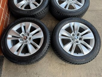Alu 17" 5x112 škoda TRITON zimní 90% KaroQ TOP - 2