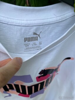 Dívčí bílé tričko Puma vel. 140 - 2