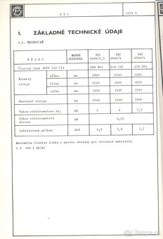 Tabulové nůžky NTC 2500/4 - 2