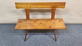 DŘEVĚNÁ LAVICE - 2