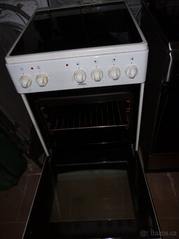 elektrický sporák mora na 230v,sklokeramicka deska - 2