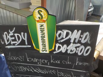 Reklamní poutače Staropramen,CocaCola,Plzeň,Gambrinus - 2