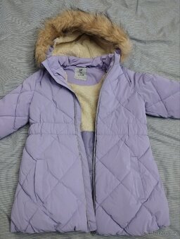 Dívčí zimní bunda 122 nová - 2