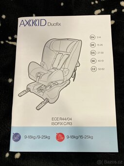 Autosedačka Axkid Duofix - 2