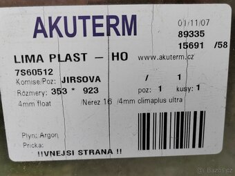 Plastové okno, nepoužité - 2