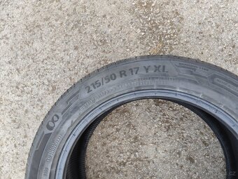 Barum Bravuris 5 215/50 R17 95Y, 5,5 mm,DOT3918,cena za 2 ks - 2