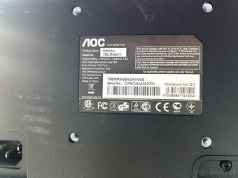 Necham zdarma monitor Aoc - 2