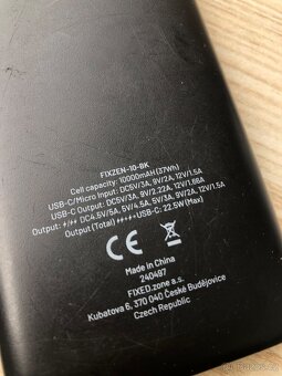 Prodám powerbanku Fixed Zen 10.000 - 2