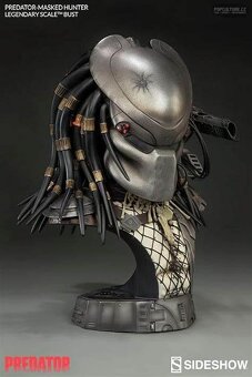 sideshow predator Masked Hunter Legendary Scale Bust - 2