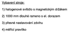 Profilové nůžky s děrováním HKM 55 - 2