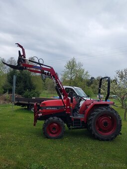 MITSUBISHI MT368, 4x4, 36koní, 4válec, čelní nakladač 550kg - 2