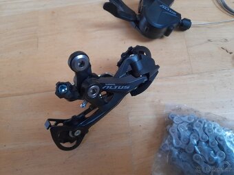 Prodám Shimano Altus - kompletní řazení z el-kola Trek - 2
