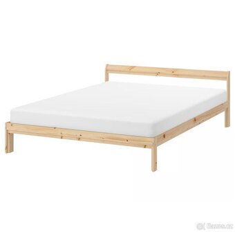 Rám postele borovice + Lamelový rošt 140x200 nové - 2