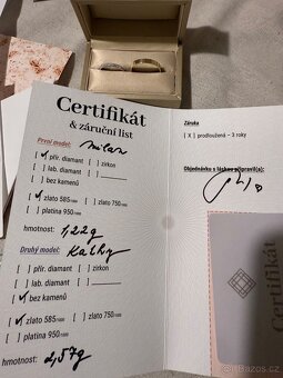 Snubní prsteny elody nové se 46 diamanty - 2