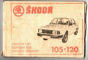 návod k obsluze + serviska z r. 1983 k eMkovému modelu ŠKODA - 2