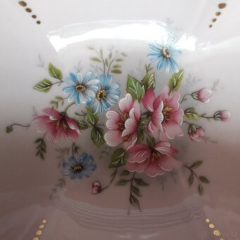 Miska z růžového porcelánu Chodov - 2