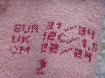 růžové jezdecké podkolenky s koňmi zn. Decathlon vel 31-34 - 2