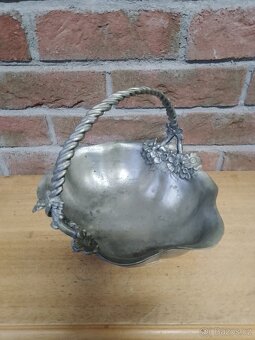 Cínový košík - 2