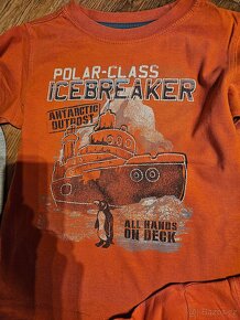 Tričko s dlouhým rukávem 4-6 let, 3 ks - 2