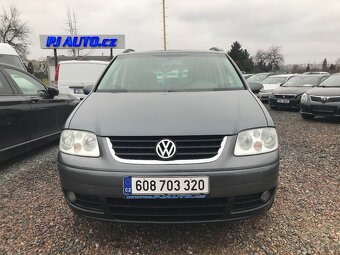 Volkswagen Touran, 1.9 TDI 77 KW,KLIMA ,ČR... - 2