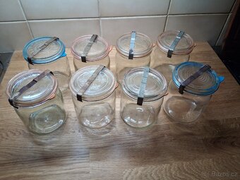 Staré zavařováčky 8 ks - 2