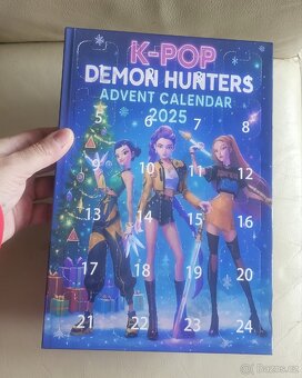 Adventní kalendář kpop demon hunters - 2