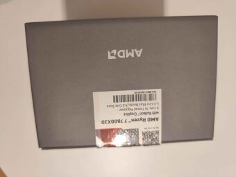 Originální krabice AMD RYZEN 7 7800X3D - 2