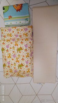 Flanelové a bavlněné povlečení do postýlky - 2