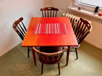 JÍDELNÍ STŮL + ŽIDLE - 2