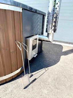 Koupací sud Marble čtverec, mramor modrá - 2