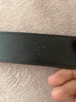 LOUIS VUITTON BROWN MONOGRAM BELT SZ - 2