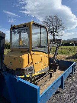 Minibagr Volvo EC15 B 1,6t - 2