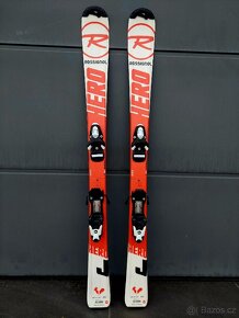 Lyže ROSSIGNOL HERO, 120 cm + lyžáky SALOMON - 2