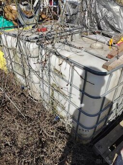 IBC Kontejner 1000 l na dešťovku 2 ks - 2