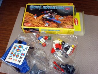 Nepoužitá stavebnice-ATCO 8014-Space adventure. - 2