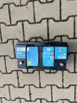 Autobaterie EXIDE 80 Ah 800A - 2