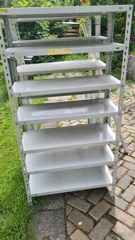 4x regal 150x75x30, 22 polic - 2