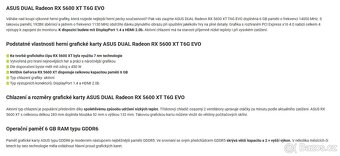 ASUS DUAL Radeon RX 5600 XT T6G EVO - 2