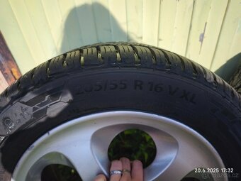 Alu + pneu celoroční 205/55 R16 V XL 5x98 - 2