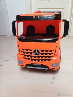 Lena mercedes popelářské auto 70 cm - 2