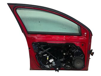 Levé přední dveře červená barva LY3D VW Passat B7 2011 - 2
